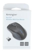 Kensington Pro Fit middelgrote draadloze muis, grijs - thumbnail