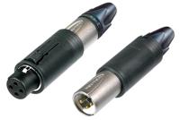 Neutrik NC3FM-C XLR-connector Stekker, recht, Bus, recht Aantal polen: 3 Zilver 1 stuk(s) - thumbnail