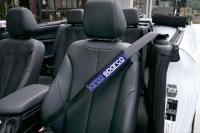 Kussentje voor veiligheidsgordel Sparco SPC1208BL Blauw - thumbnail