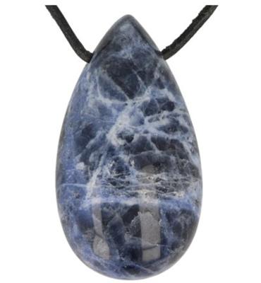 Druppelvormige Hanger Sodaliet Druppelvormige Hanger Sodaliet