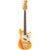 Fender Vintera II 70s Mustang Bass RW Competition Orange elektrische basgitaar met gigbag