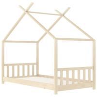 Kinderbedframe massief grenenhout 70x140 cm - thumbnail