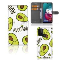 Motorola Moto G10 | G20 | G30 Leuk Hoesje Avocado Singing - thumbnail