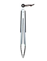 Cozze Bbq tang 40 cm zilver/zwart - thumbnail