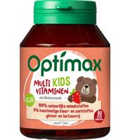 Optimax Kinder multi aardbei (90 Kauwtab) - thumbnail