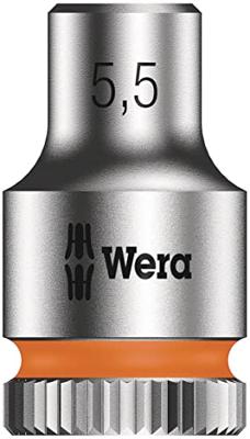 Wera Dop-magneetstrip A 4 Zyklop doppenset | 1/4"-aandrijving | 9-delig - 05005400001