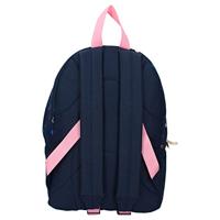 Milky Kiss We Are One Rugzak Donkerblauw/Roze - thumbnail