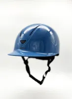 Visolde Paardrijcap blauw maat:m-l - thumbnail