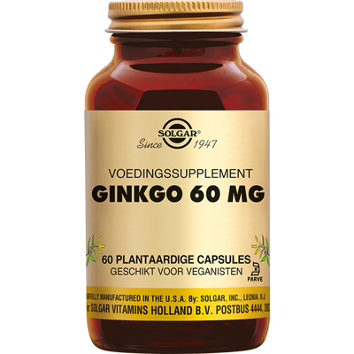 Solgar Ginkgo 60 mg Capsules