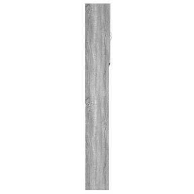 VidaXL Wasmachinekast 64x25,5x190 cm grijs sonoma eikenkleurig VidaXL Wasmachinekast 64x25,5x190 cm grijs sonoma eikenkleurig