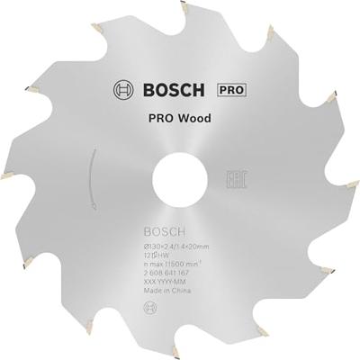 Bosch Accessoires Cirkelzaagblad Optiline Wood 130 x 20/16 x 2,4 mm, 12 1st - 2608641167 Bosch Accessoires Cirkelzaagblad Optiline Wood 130 x 20/16 x 2,4 mm, 12 1st - 2608641167