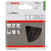 Bosch Accessories Komborstel, roestvrij staal, gegolfde draad, 65 mm, 0,3 mm, 12.500 omw/min, M 14 Bosch Power Tools 2608622061 1 stuk(s) - thumbnail