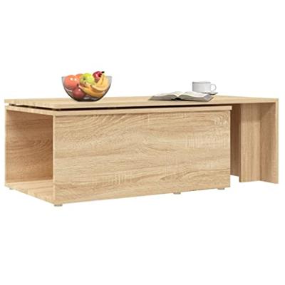 Salontafel 150x50x35 cm spaanplaat sonoma eikenkleurig
