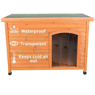 TRIXIE NATURA KUNSTSTOFDEUR VOOR HONDENHOK #39533 55X38 CM