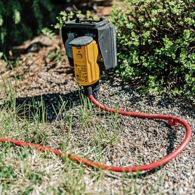 Brennenstuhl 1290670 PRCD-tussenstekker PRCD 230 V Geel IP55