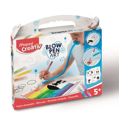 Maped Blowart Pen + 18 Viltstiften Maped Blowart Pen + 18 Viltstiften