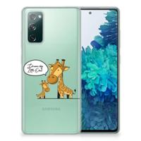 Samsung Galaxy S20 FE Telefoonhoesje met Naam Giraffe - thumbnail