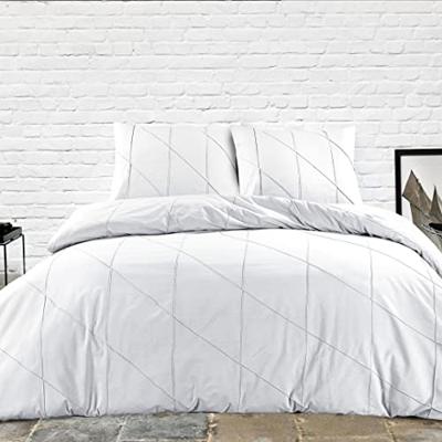 Papillon Deluxe Canberra Dekbedovertrek Wit-1-persoons (140 x 200/220 cm)