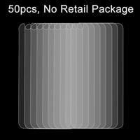50 stuks voor iPhone 6 / 6S 0 26 mm 9H oppervlakte hardheid 2.5D explosieveilige terug getemperd glas Film No retailpakket - thumbnail