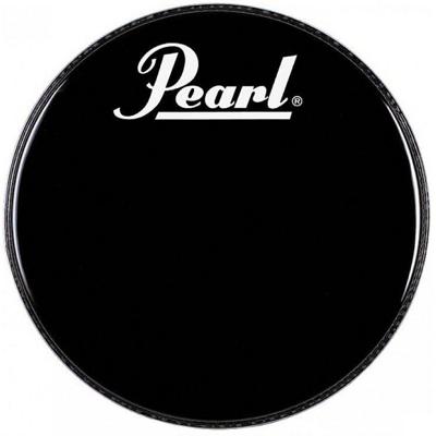 Pearl EB-18BDPL BlackBeat 18 inch bassdrumvel met logo