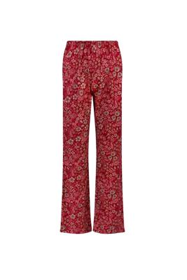 Pip Studio Blake Lange Broek Daisy Dreams Rood XXL