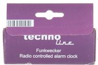 Techno Line WT 195 Zendergestuurd Wekker Zwart Alarmtijden 1 - thumbnail
