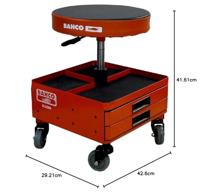 Bahco Draaistoel met zadelzitting BLE300 - thumbnail