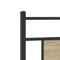 Bedframe zonder matras hout sonoma eikenkleurig 80x200 cm - thumbnail