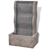 binnenfontein met LED licht poly-hars - thumbnail