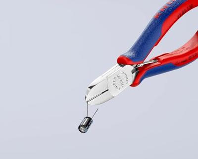 Knipex 77 02 130 Zijkniptang Elektronica en fijnmechanica Met facet 130 mm