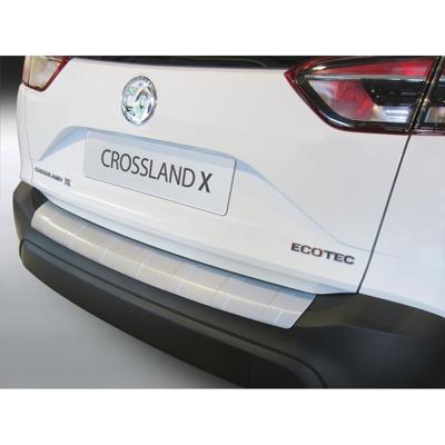 Bumper beschermer passend voor Opel Crossland X 2017- Zwart 'Ribbed' GRRBP687 Bumper beschermer passend voor Opel Crossland X 2017- Zwart 'Ribbed' GRRBP687