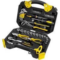 Gereedschapset - FIELDMANN - FDG 5002-54R - 54-delig - 3/8 Dr. Doppen - Draagtas - thumbnail