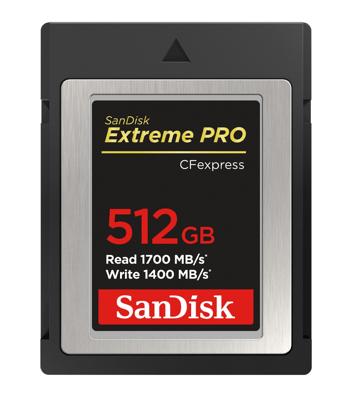 SanDisk Extreme Pro 512GB CFexpress Type-B