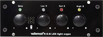 Whadda WSL209 RGB LED lichtorgel Bouwpakket 12 V, 24 V