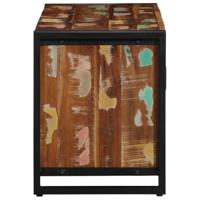 Schoenenbank Multikleur Massief gerecycled hout - thumbnail