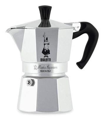 Italiaanse Koffiepot Bialetti 0001161 Zilverkleurig 60 ml - thumbnail