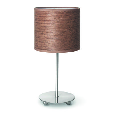 Home sweet home tafellamp Carve - notenhout fineer Home sweet home tafellamp Carve - notenhout fineer