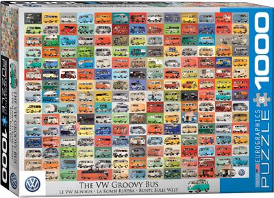The VW Groovy Bus (1000 Stukjes) - Puzzel;Puzzel (0628136607834) The VW Groovy Bus (1000 Stukjes) - Puzzel;Puzzel (0628136607834)