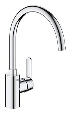 Grohe QuickFix Get keukenmengkraan met hoge uitloop chroom