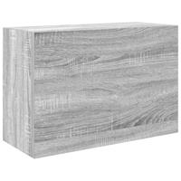 Badkamerwandkast 60x25x40 cm bewerkt hout grijs sonoma eiken - thumbnail