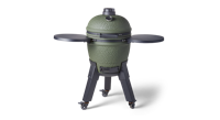 Moddern Kamado Green incl. Side-table -& Black Legs - thumbnail