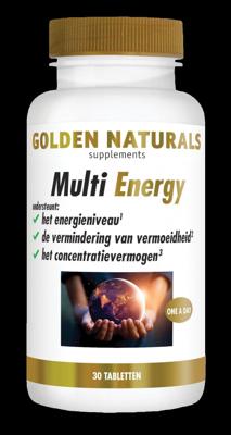 Golden Naturals Multi Strong Gold Energy Tabletten Golden Naturals Multi Strong Gold Energy Tabletten