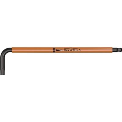 Wera 950 SPKL HF Stiftsleutel Multicolour, Metrisch, met vasthoudfunctie, 5,0 mm - 1 stuk(s) - 05022202001