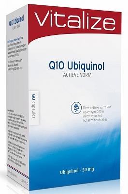 Vitalize Q10 Ubiquinol Actieve Vorm Capsules Vitalize Q10 Ubiquinol Actieve Vorm Capsules