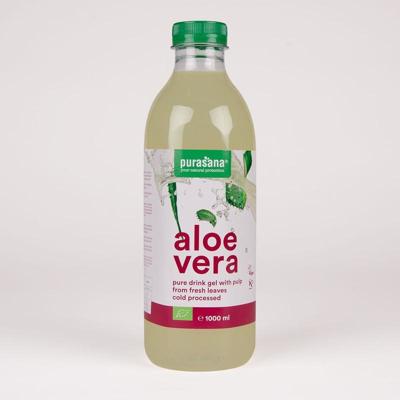 Purasana Aloe vera drink gel vegan bio 1 Liter Purasana Aloe vera drink gel vegan bio 1 Liter