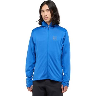 Haglofs L.I.M Mid Multi II Hood Fleece Heren Electric Blue M Haglofs L.I.M Mid Multi II Hood Fleece Heren Electric Blue M