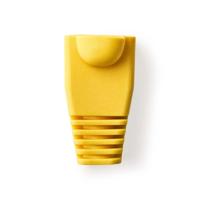 Trekontlasting | Voor RJ45 Netwerkconnectors - 10 Stuks | Geel - thumbnail