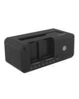 ICY BOX IB-2924MSCL-C31 basisstation voor opslagstations USB 3.2 Gen 2 (3.1 Gen 2) Type-C Zwart - thumbnail