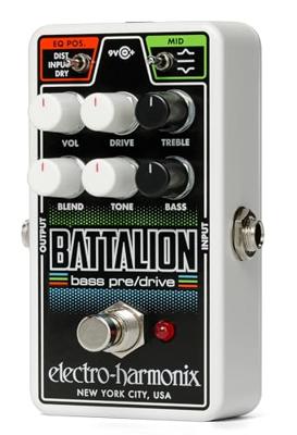 Electro Harmonix Nano Battalion bass preamp & overdrive Electro Harmonix Nano Battalion bass preamp & overdrive