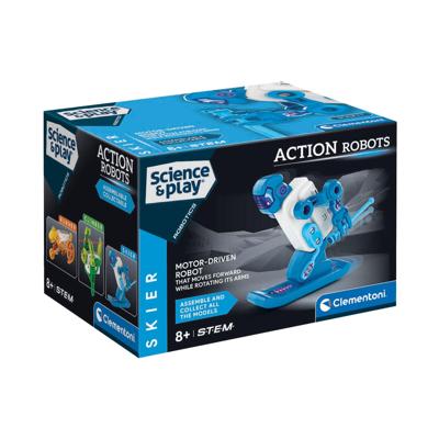 Clementoni wetenschap & spel action robots - skiër
